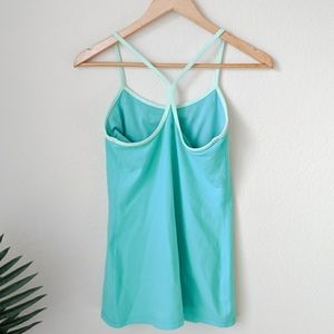 lululemon athletica Tops - Lululemon Power Y Yoga Tank Two Tone Size 6 EUC lululemon athletica Tops - Lululemon Power Y Yoga Tank Two Tone Size 6 EUC